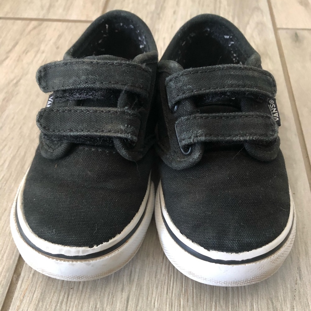 Black Vans Toddler 6